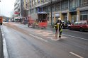 Stadtbus fing Feuer Koeln Muelheim Frankfurterstr Wiener Platz P341